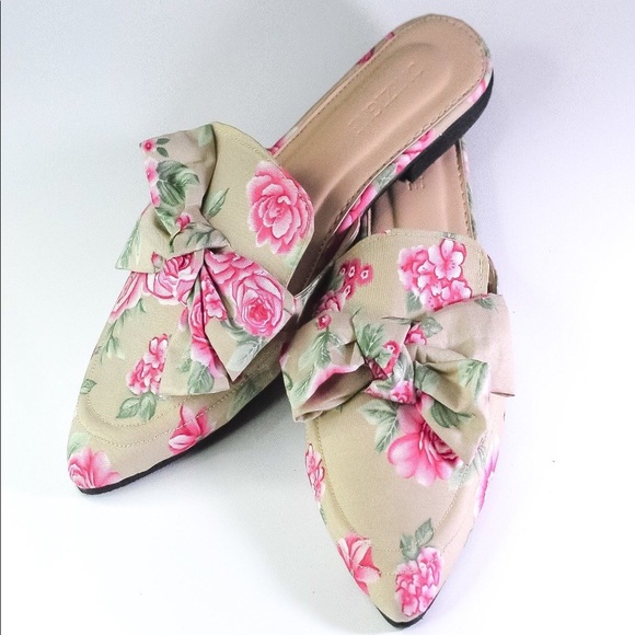 Ribbon Tie Mules - Picture 3 of 10